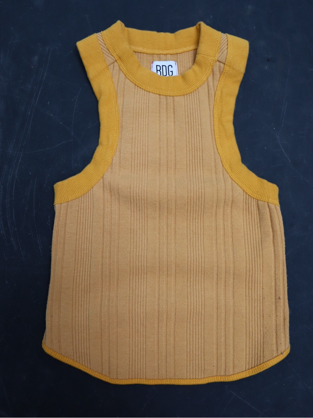 BDG Women’s Ribbed Cropped Tank Top
